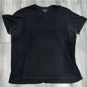 Todd Snyder Champion Cotton Men's Basic Tee T-shirt Black XXL A006405